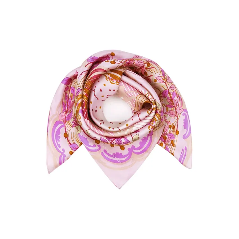 MARJAKURKI Silk Scarves Women's-1