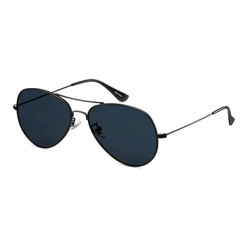 HLA Metal Aviator Sunglasses Men's-8