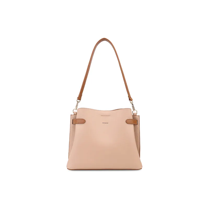 HONGU Cow Leather Shoulder Bag Women's Multicolor-0