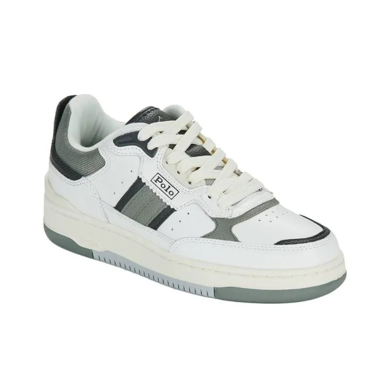 Polo Ralph Lauren Skateboard Shoes Men's White-3