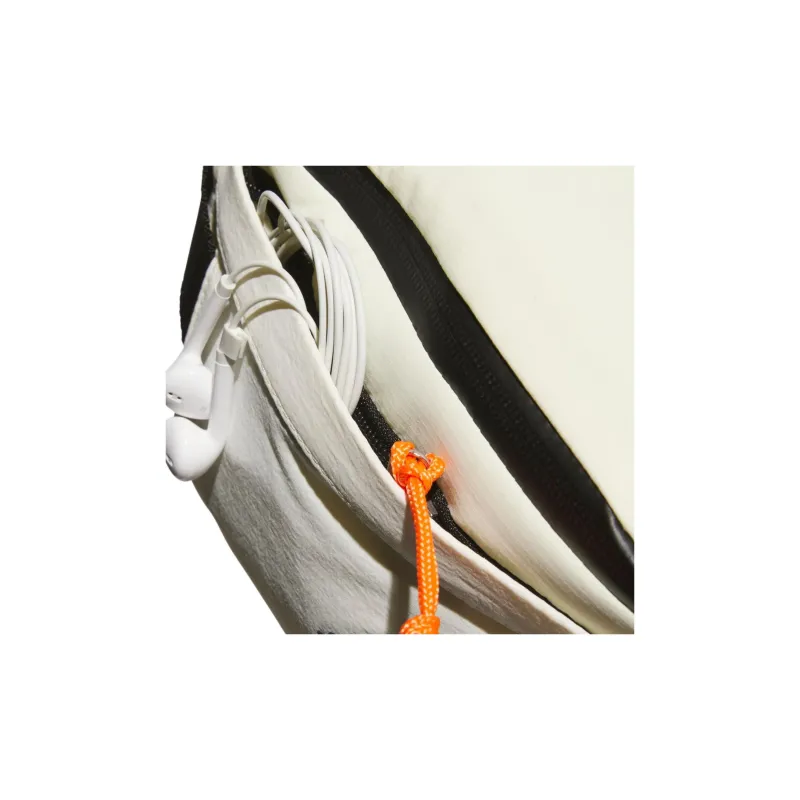 Adidas Recycled Polyamide Fanny Pack Small Size Unisex Ivory White-4