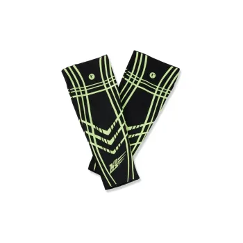 QIAODAN Running Marathon Basketball Leg Guards Flying Shadow Green