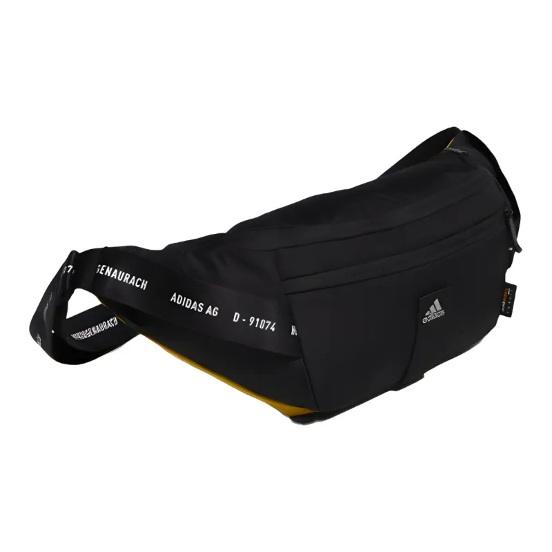 Adidas Polyester Sling Bags One Shoulder Crossbody Fanny Pack Regular Unisex Black-1