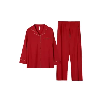 ITALAI Pajama Set Men's Big Red