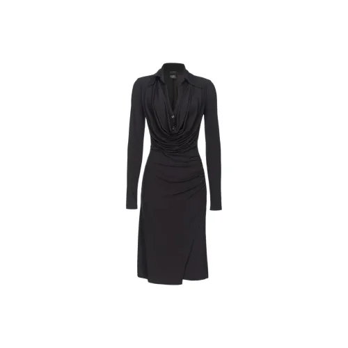 PINKO Long-Sleeved Dresses Women's Black