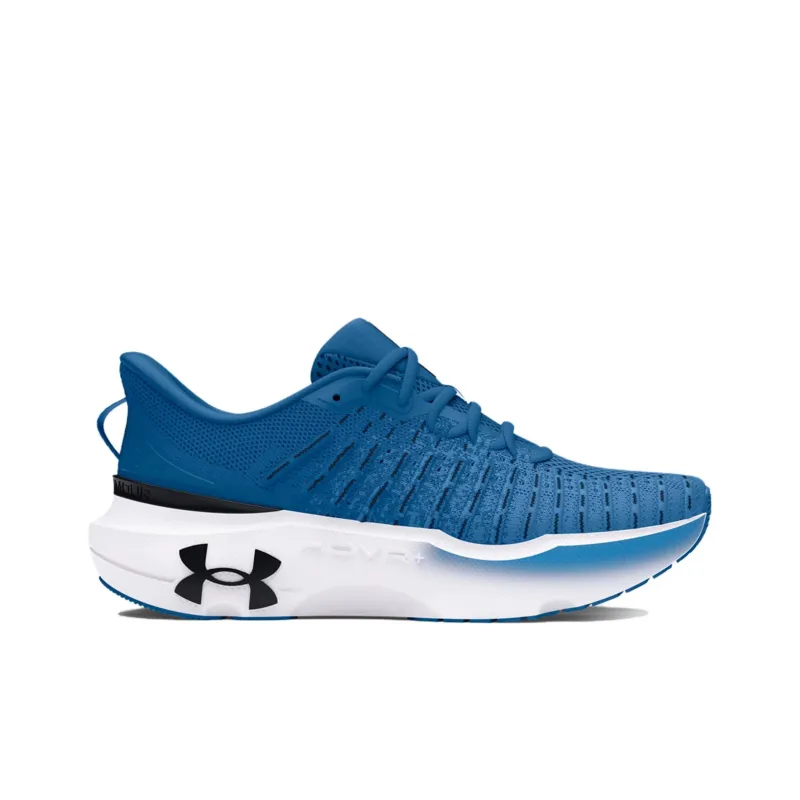 Under Armour Infinite Elite Cushioning Anti Slip And Wear Resistant Low Top Running Shoes Men's Blue White-1