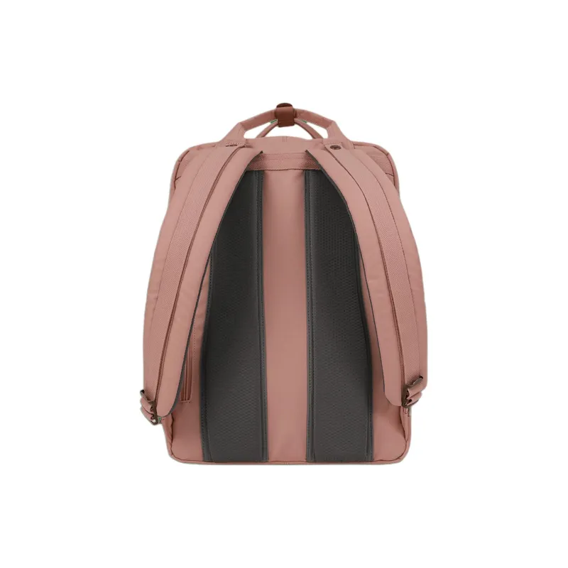 Doughnut Polyester Backpack Large Size Unisex Chestnut-2