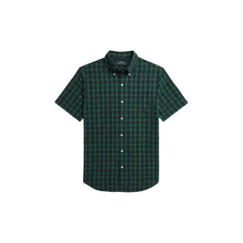 Polo Ralph Lauren Shirts Men Dark Green