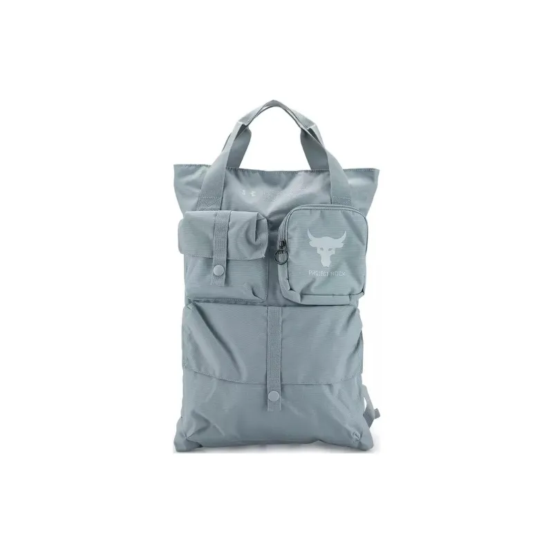 Under Armour Polyester Backpack Regular Unisex Modern Gray-0