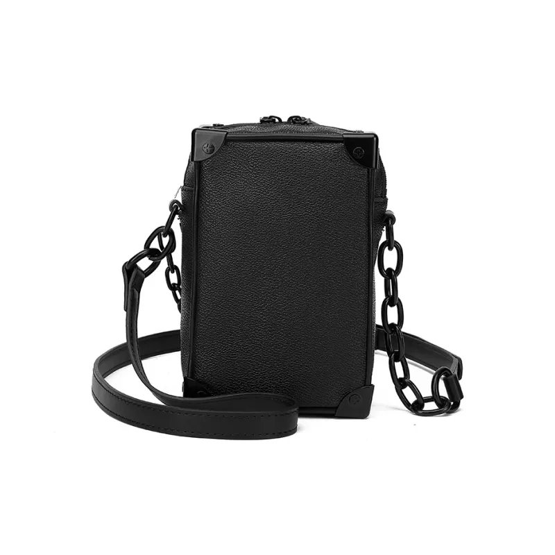 FAIRWHALE PVC Shoulder Bag Crossbody Bag Chain Bag Unisex-2