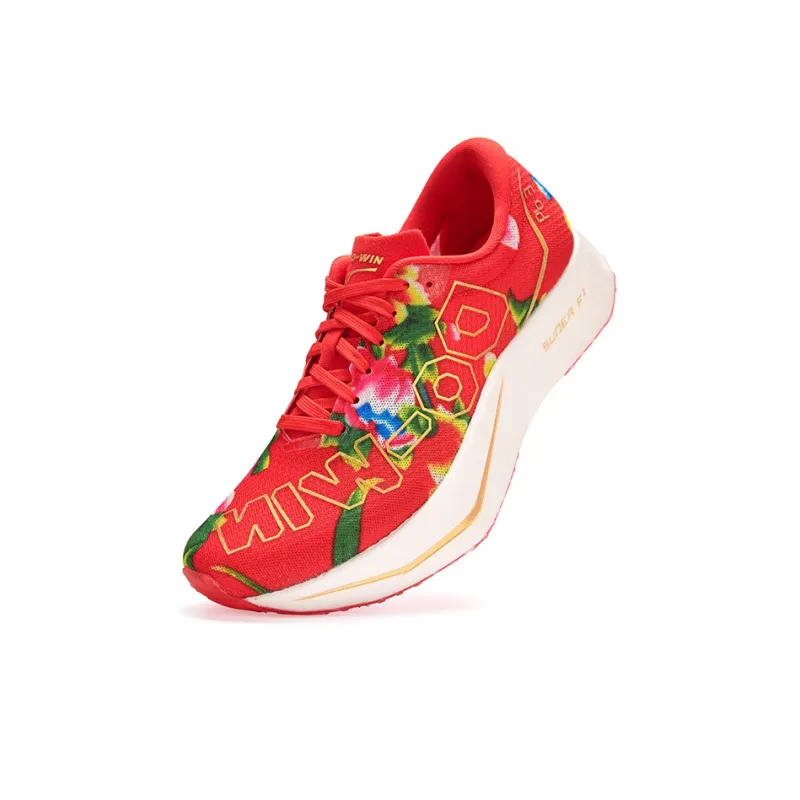 DO WIN Running Shoes Unisex Mid Top Red-2