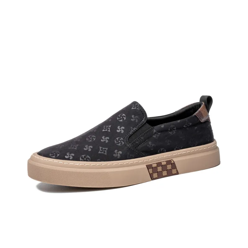 Lady's House Low-Top Canvas Shoes Men's-1