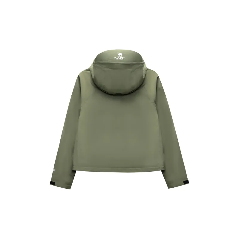 CAMEL Waterproof And Breathable Abrasion Resistant Windbreaker Jacket Women's-7