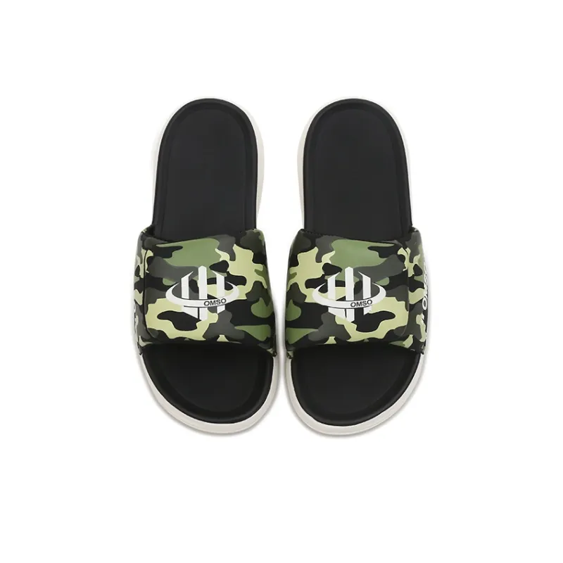 Omso Slide Slippers Unisex Green-2