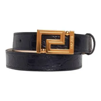 VERSACE Greca Goddess Embossed Belt