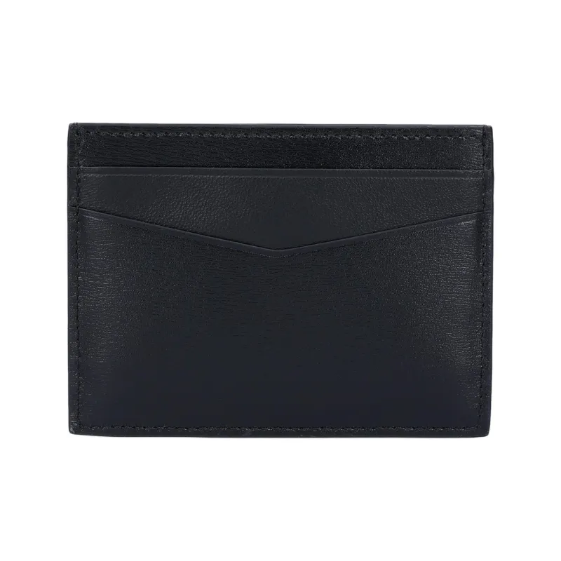 MARNI Leather Card Holder Unisex Black-2