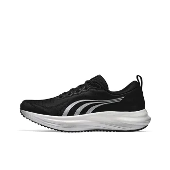 DO WIN Critical 2nd Generation Cushioning Anti Slip And Wear Resistant Low Top Running Shoes Unisex Black/Silver