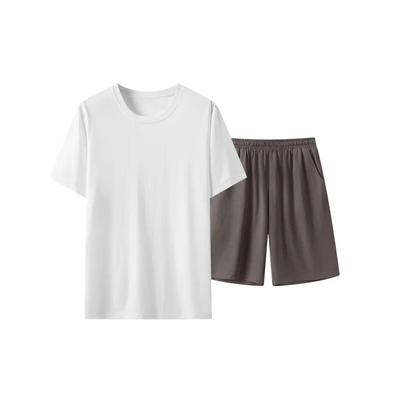 H YXIANG Men Pajama Sets-3