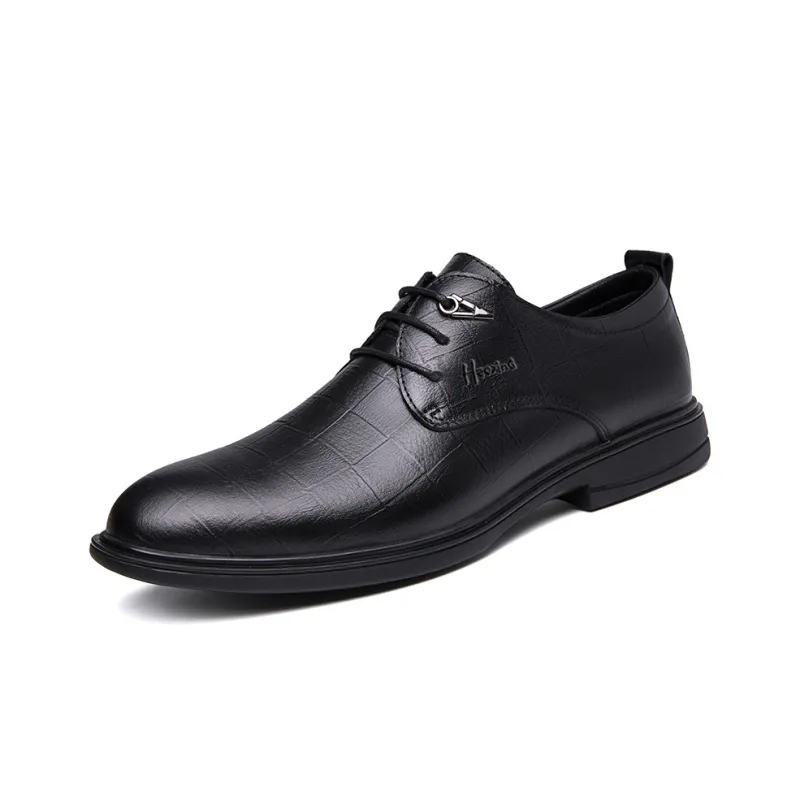 Extravagant Dress Shoes Men Low Top Black/Brown-1