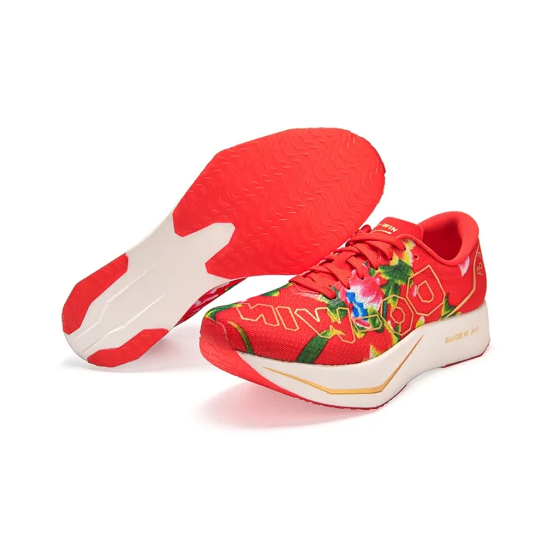 DO WIN Running Shoes Unisex Mid Top Red-3