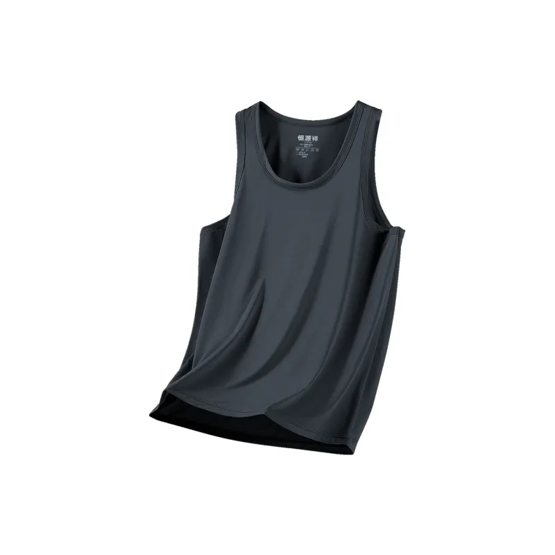 H YXIANG Men Tank Tops-4