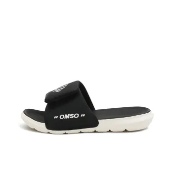 OMSO Slide Slippers Unisex Black