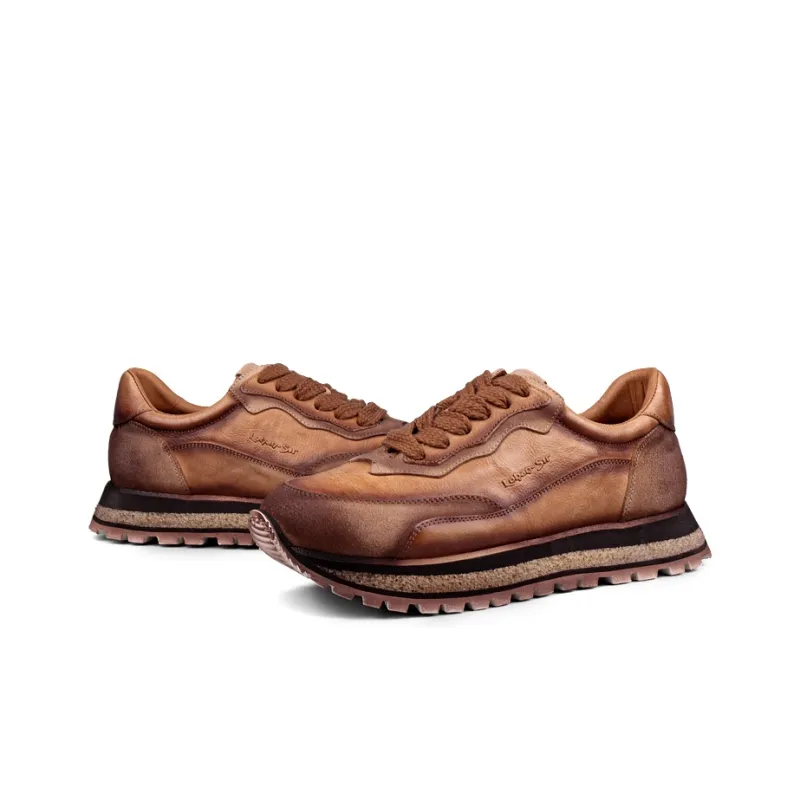 LOHAN·SIR Rhythm Series Wear-resistant Lightweight Breathable And Non-slip. Low-Top Casual Shoes Men's-5