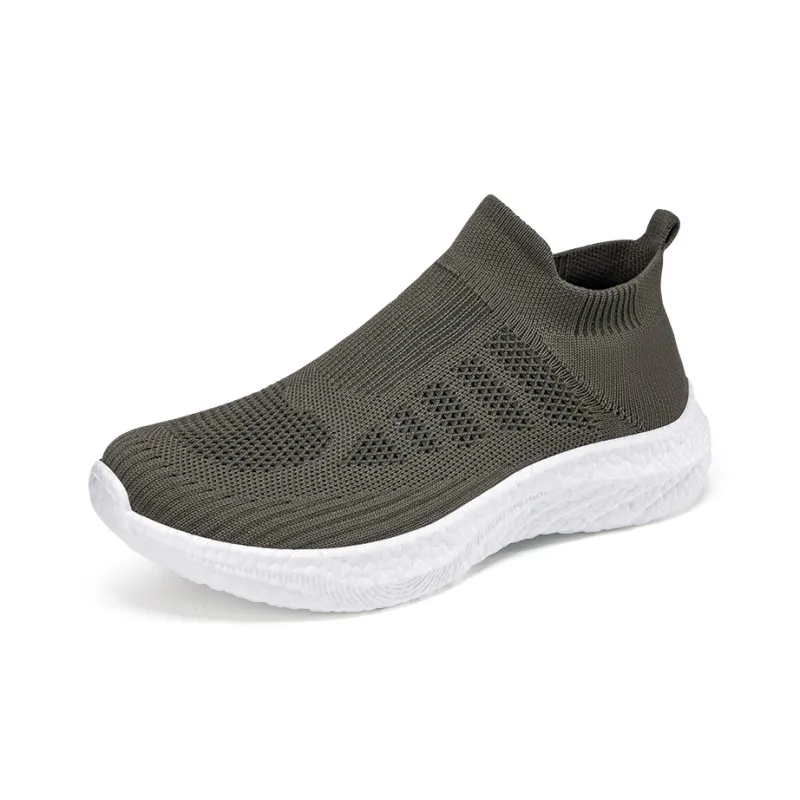 SENGUIBUCK Cushioning Breathable Low-Top Casual Shoes Men's Black-3
