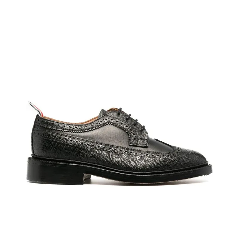 THOM BROWNE Pebbled Longwing Brogues-1