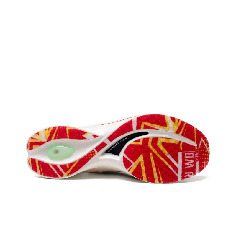 ONEMIX Run Cool Low Top Running Shoes Unisex Unfolding A Red Blueprint-1