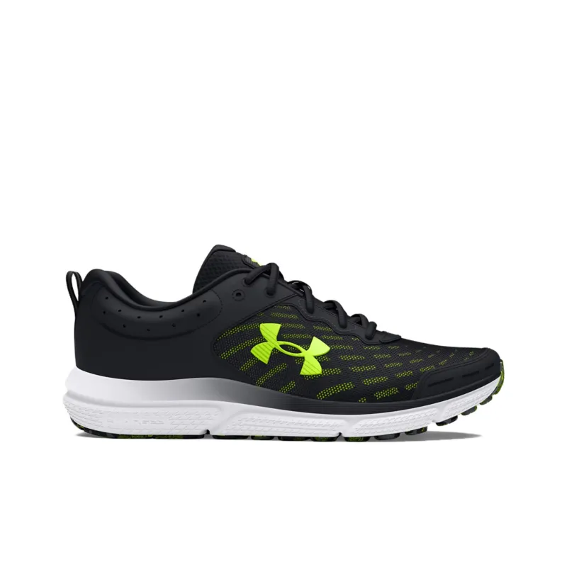Under Armour Charged Assert 10 'Black High Vis Yellow'-1