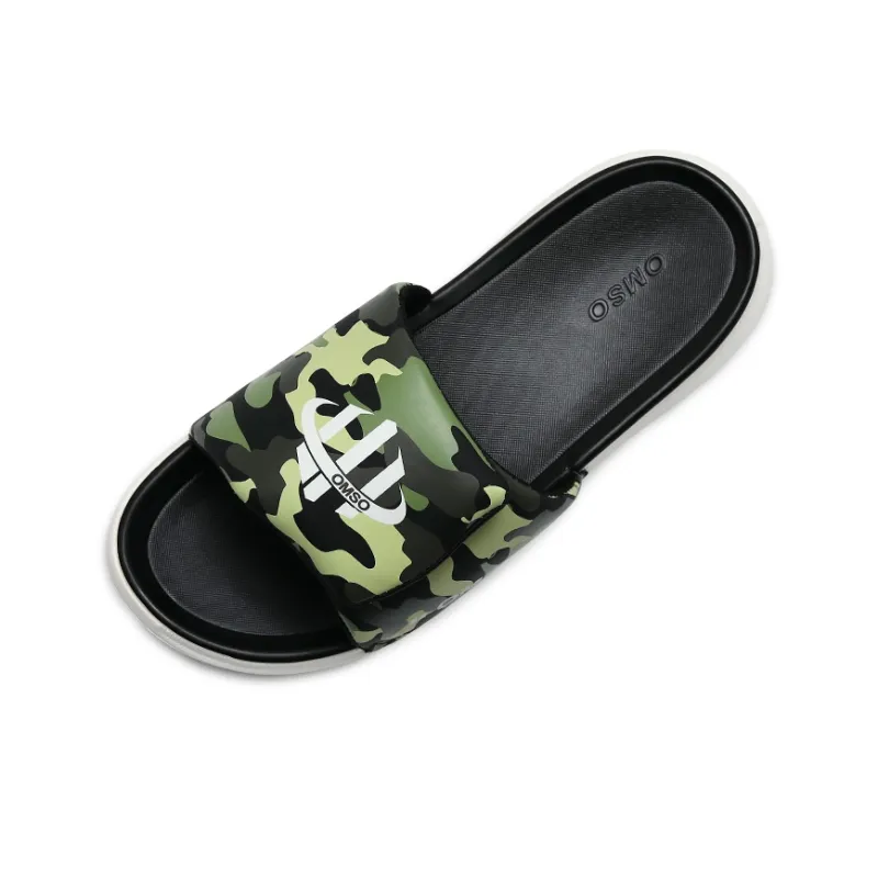 Omso Slide Slippers Unisex Green-3