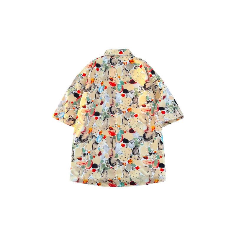 F.I.W FANGIWEN Floral Shirt Unisex-7