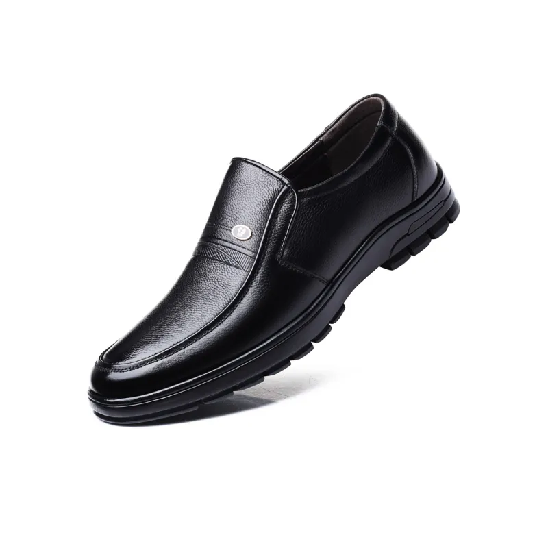 Poitulas Dress Shoes Men's Black-1