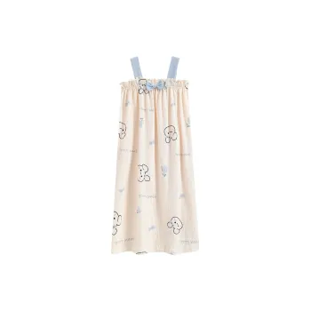 The Story Of The Flower Season Nightgown Women's Multicolor