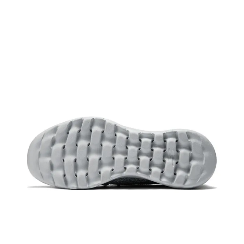 Skechers Slip Resistant Breathable Low Top Casual Shoes Women's Gray-6