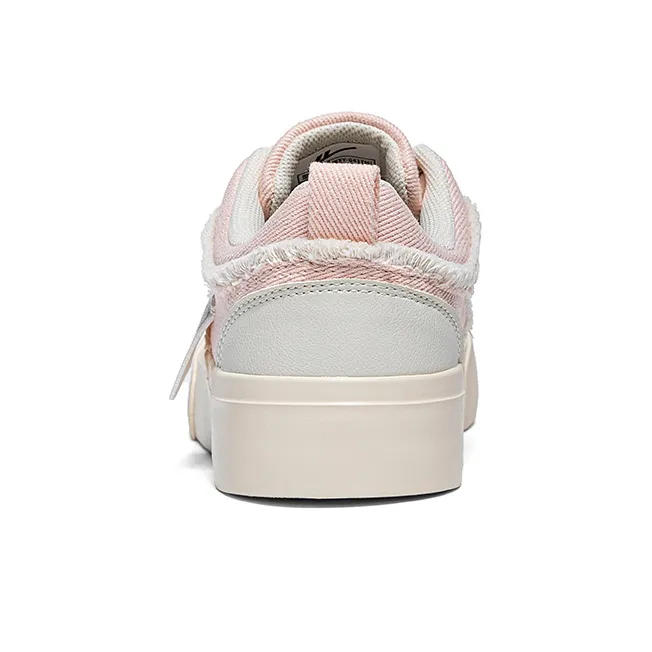 Warrior Durable Lightweight And Breathable Low Top Canvas Shoes Women's Pink-3