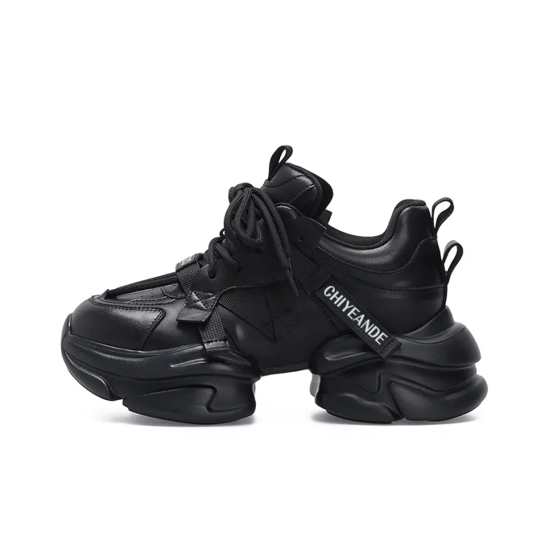 CHIYEANDE Low-Top Chunky Sneakers 7cm Women's-7