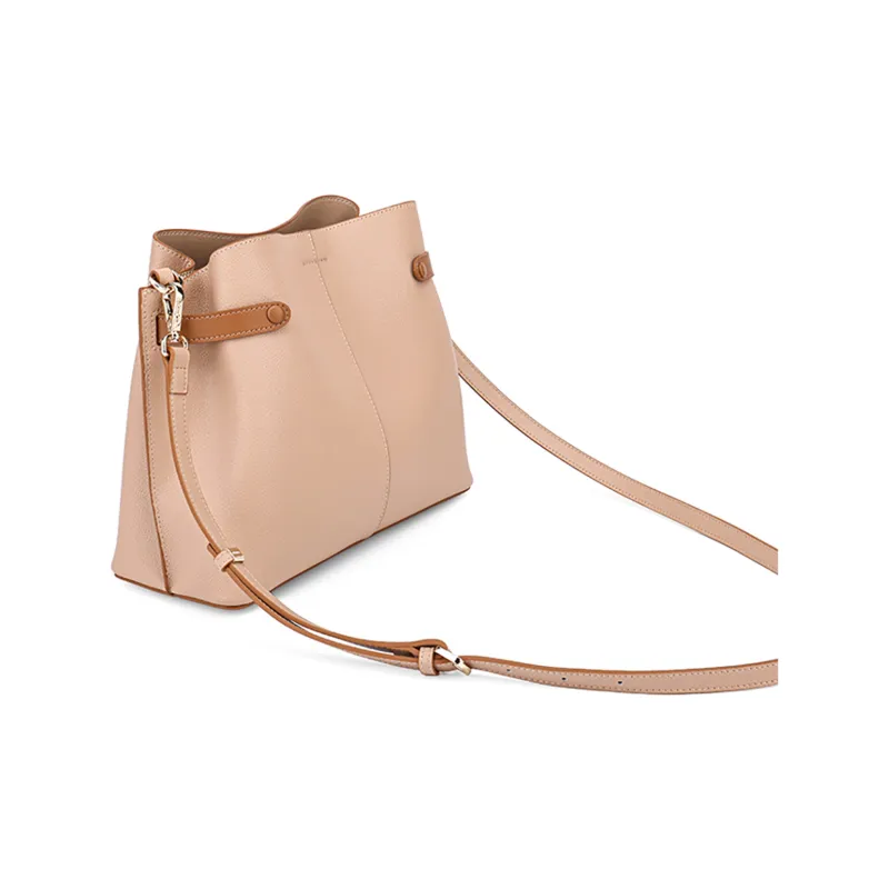 HONGU Cow Leather Shoulder Bag Women's Multicolor-1