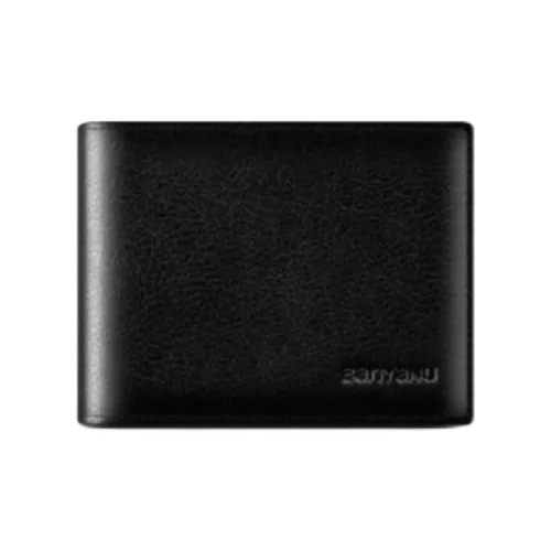 Banyanu Card Holders Black Tri-Fold - Anti-Theft Brush