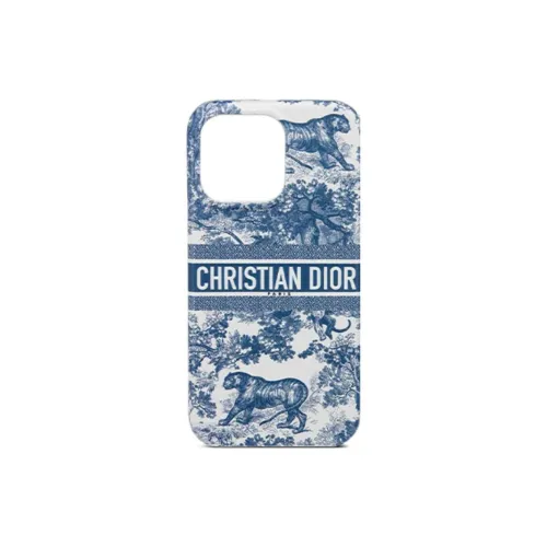 DIOR Leather Material Dior Travel Collection Juicy Print Smooth Phone Cases Compatible With IPhone 13 Pro