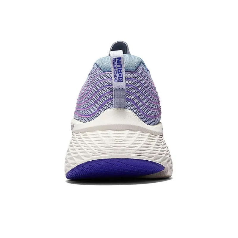 Skechers Cushioned Slip Resistant Breathable Low Top Casual Running Shoes Women's Blue Pink-4