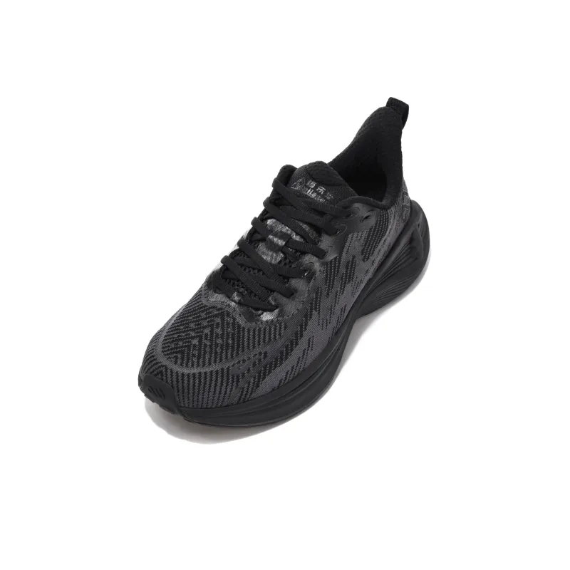 Mailesen Low Top Running Shoes Unisex Night Black-3