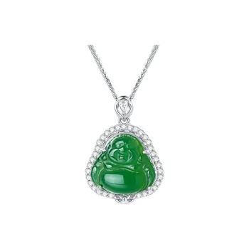 CHOW TAI SENG Chalcedony Necklaces Unisex