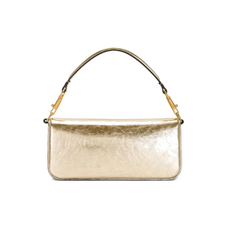 Valentino GARAVANILocò Leather Crossbody One Shoulder Handbags Women's Gold-2