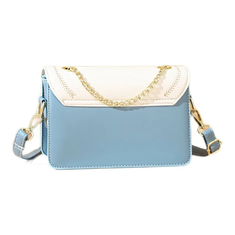 Weymond Soft Leather Shoulder Bag Crossbody Bag Regular Women's Pink/Black/White/Green/Blue-9