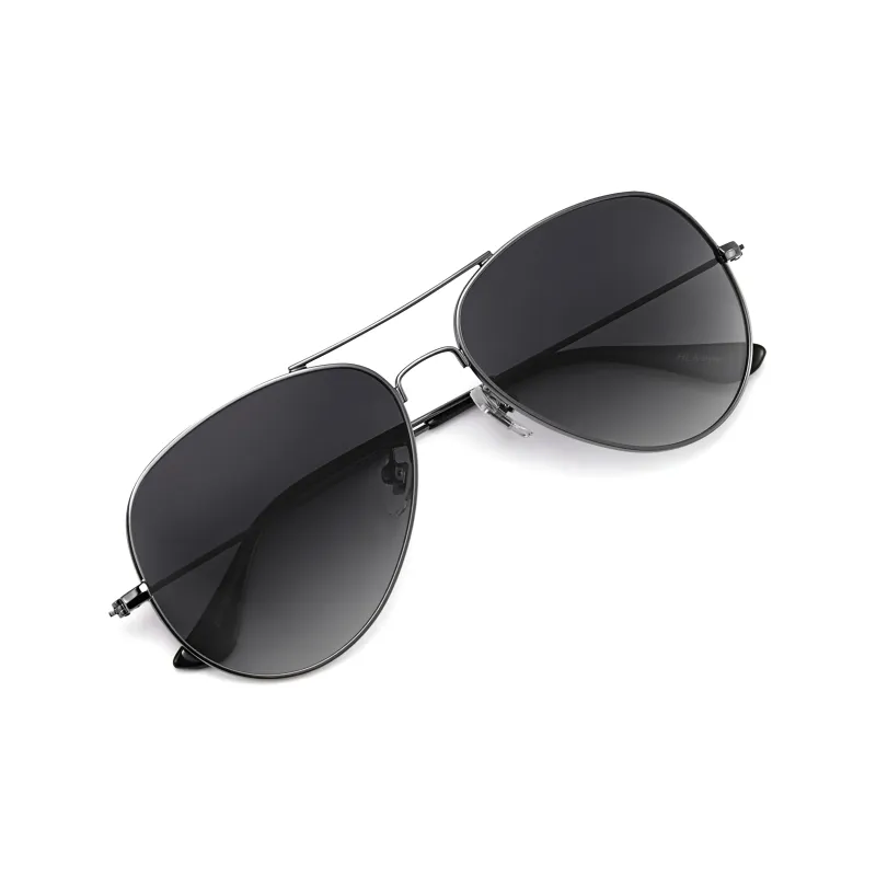 HLA Metal Aviator Sunglasses Men's-1