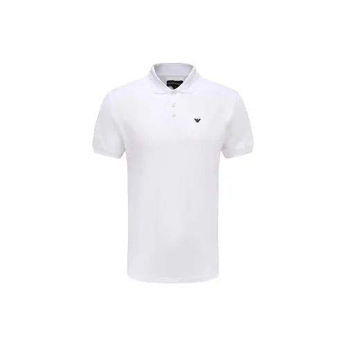 EMPORIO ARMANI Polo Shirts Men White