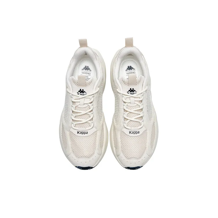 Kappa Slip Resistant Breathable Low Top Casual Running Shoes Unisex Winter White-3