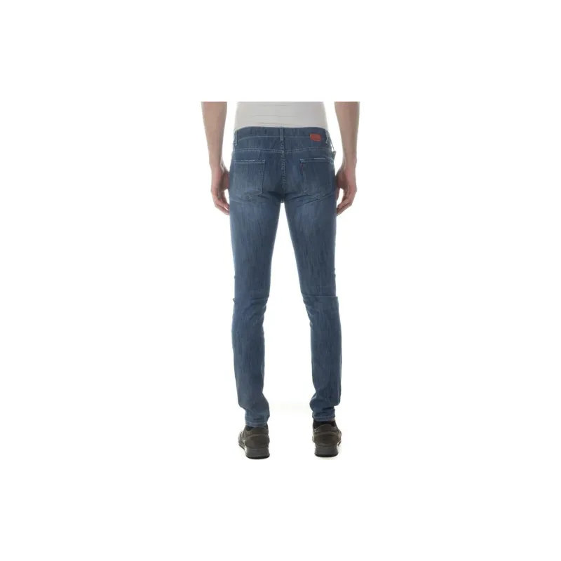 DANIELE ALESSANDRINI Jeans Men's Blue-1